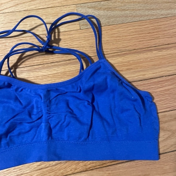 LIVE Love Dream Royal Blue Sports Bra Size Large - Picture 2 of 6